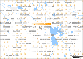 map of Handungama