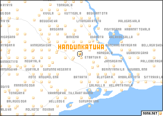 map of Handunkatuwa