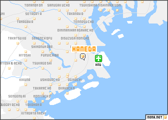 map of Haneda