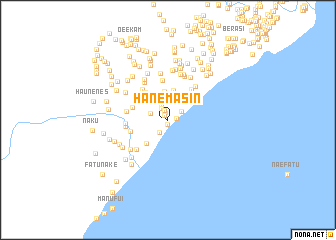 map of Hanemasin