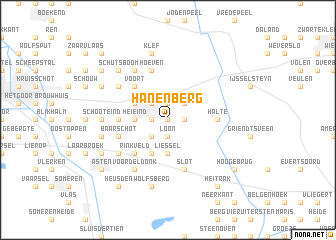 map of Hanenberg