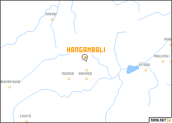 map of Hangambali