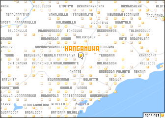 map of Hangamuwa