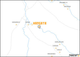 map of Hangata