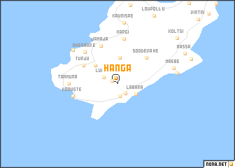 map of Hänga