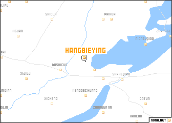 map of Hangbieying