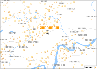 map of Hangdong-ni
