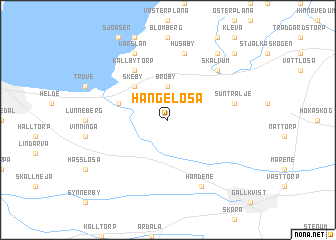 map of Hangelösa