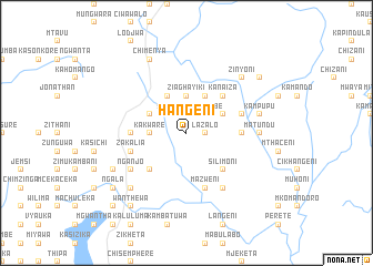 map of Hangeni