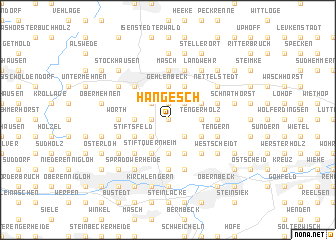 map of Hangesch