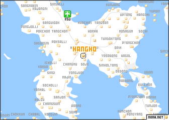 map of Hangho