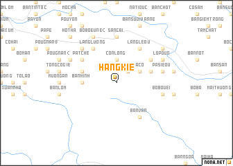 map of Hang Kie