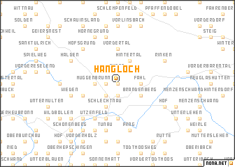 map of Hangloch