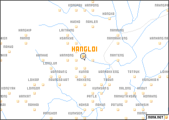 map of Hangloi