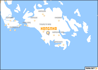 map of Hang Nha