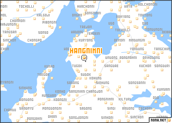 map of Hangnim-ni