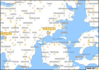 map of Hang-ni