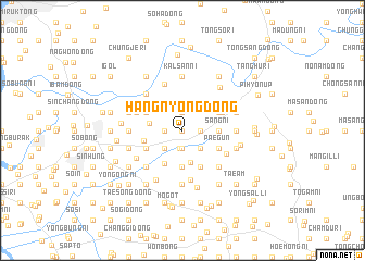 map of Hangnyŏng-dong