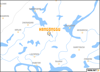 map of Hangongdu