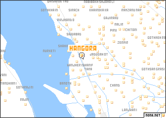 map of Hangora