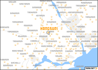 map of Hangsu-ri