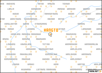 map of Hangto