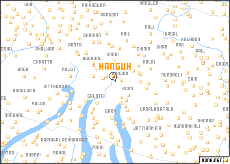 map of Hanguh