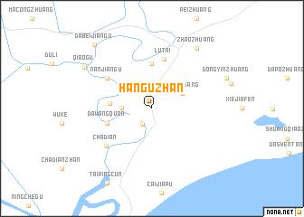 map of Hanguzhan