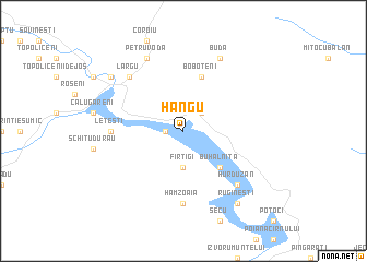 map of Hangu