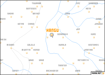 map of Hangu