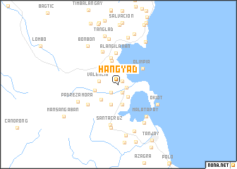 map of Hangyad