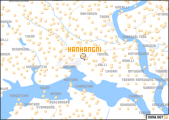 map of Hanhang-ni