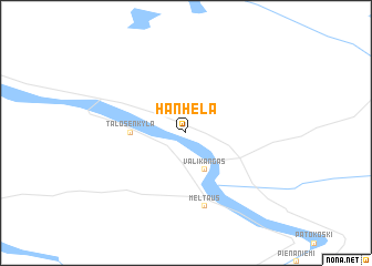 map of Hanhela