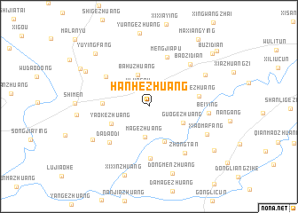 map of Hanhezhuang