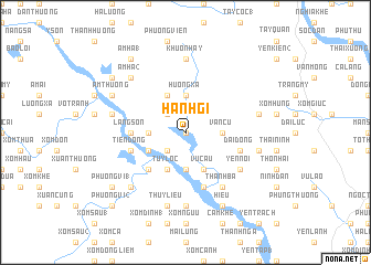 map of Hanh Gi