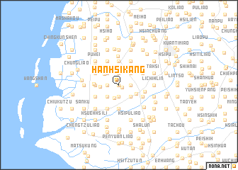 map of Han-hsi-kang