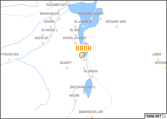 map of Hanḩ