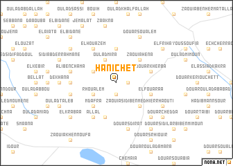 map of Hanichet