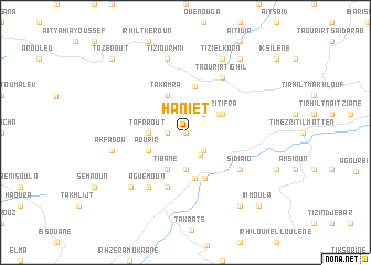 map of Haniet