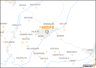 map of Hǝnifǝ