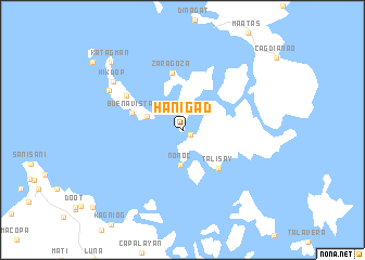 map of Hanigad