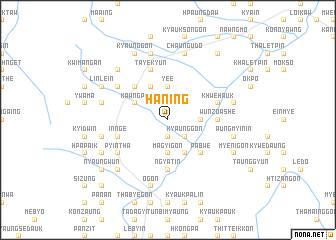 map of Haning