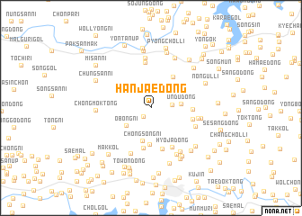 map of Hanjae-dong