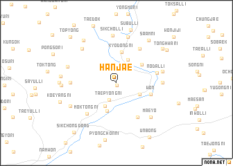 map of Hanjae