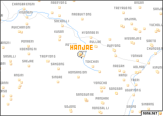 map of Hanjae