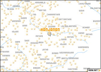 map of Hānjanān