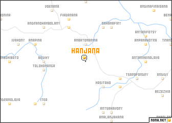 map of Hanjana