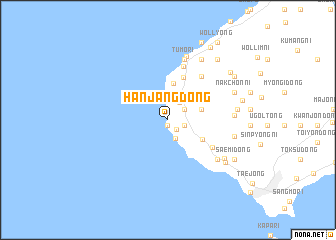 map of Hanjang-dong