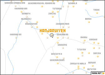 map of Hanjarū\