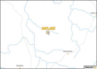 map of Hanjar